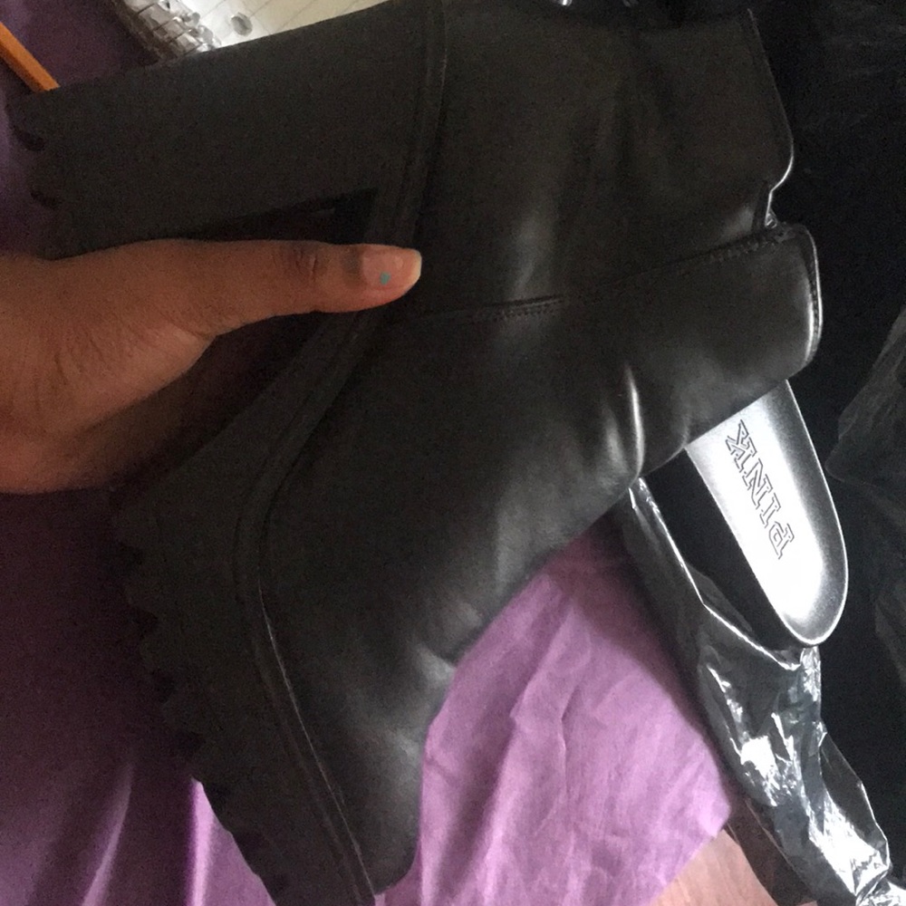 Black Platform Heels